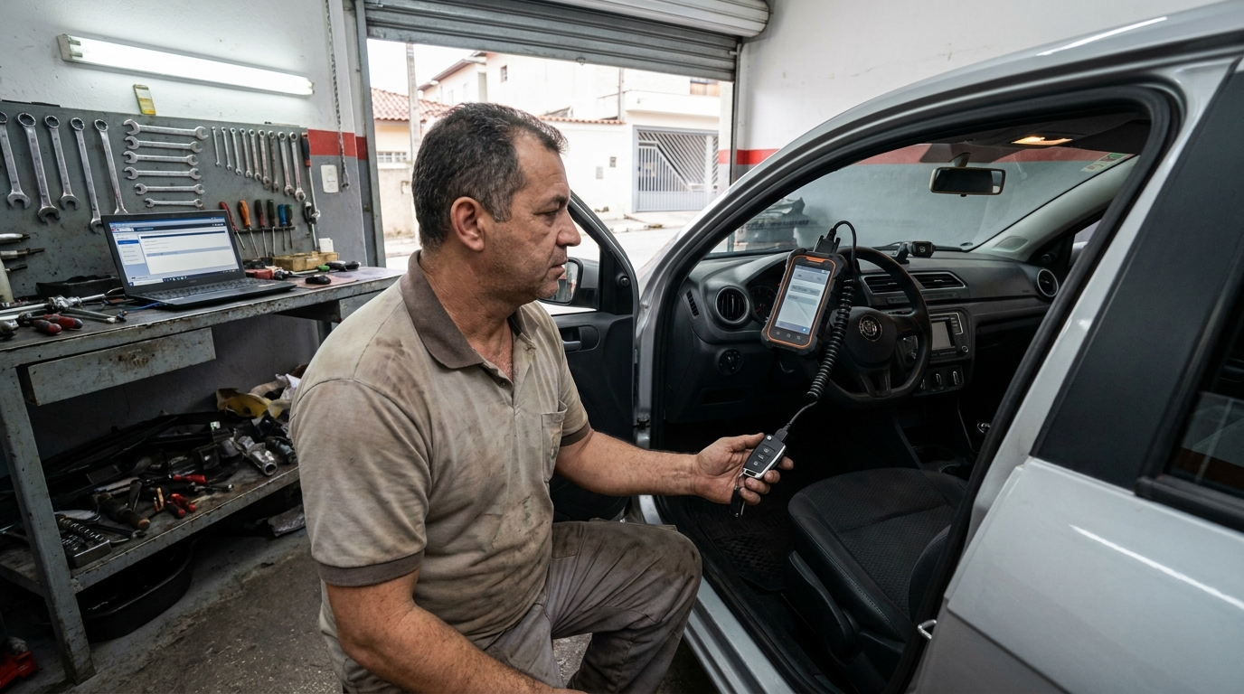 Conserto de Chave Controle 24 horas no Abraão, Florianópolis‑SC