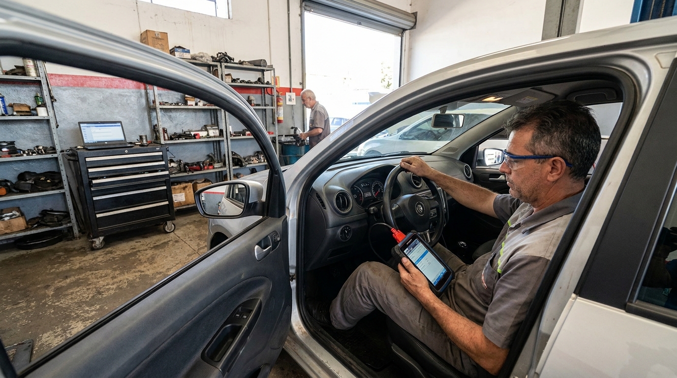 Reset de Airbag profissional em Centro, Florianópolis‑SC